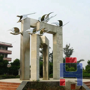 不鏽鋼校園雕塑